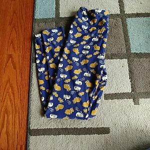 Lularoe OS Bunny Leggings